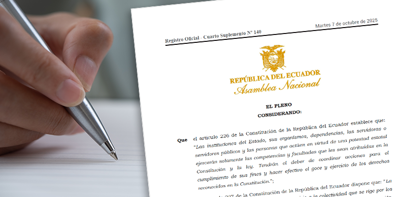 Ley Orgánica Reformatoria a la Ley Orgánica del Sistema Nacional de Contratación Pública